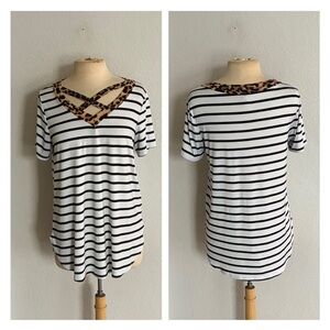 ❤️$5 Beeson River striped tee